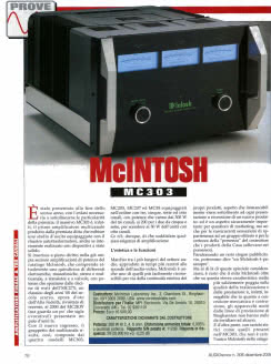 McIntosh MC303 обзор на итальянском